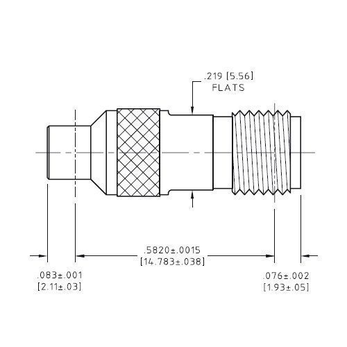 29429-4 Adaptor <br>轉接頭 SMPM(m)-2.92mm(f)