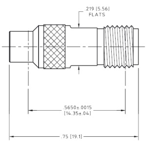 29487-2 Adaptor <br>轉接頭 SMP(m)-2.92mm(f)