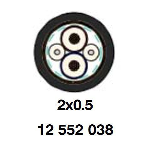 RADOX DATABUS 120 OHM 2x0.5 XM S