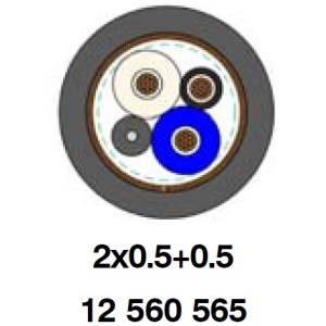 RADOX DATABUS 120 OHM 2x0.5+0.5 XM S FR
