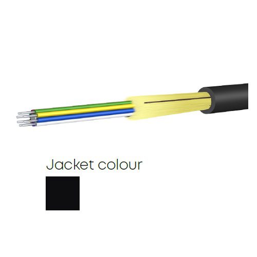 8芯 現場移動應用 緊管8x0.9mm TPU光纜、外徑6.8mm