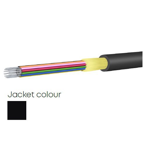 12芯 行動式野戰用 緊管0.9mm TPU光纜、外徑8.0mm