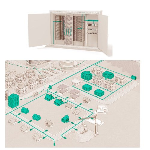 FTTH (Fiber-to-the-Home) Network <br>光纖到家網路