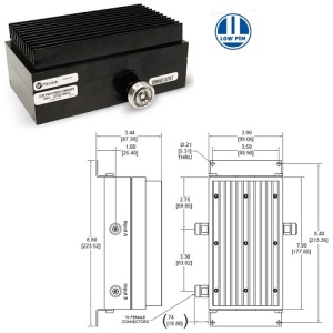 FZ 系列 Low PIM Attenuators  <br>低PIM 衰減器 80W
