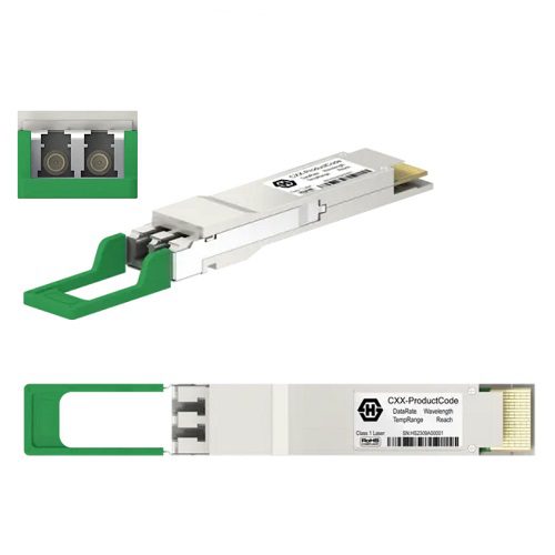 400G QSFP56-DD PAM4 FR4 <br>可插拔式 光收發器