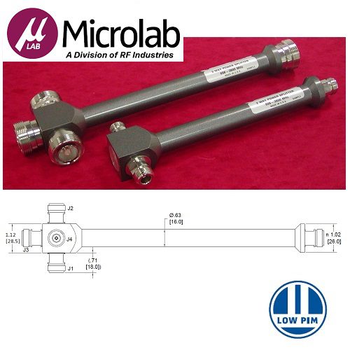 Dx-16 系列 Power Splitters <br>功率 分路器