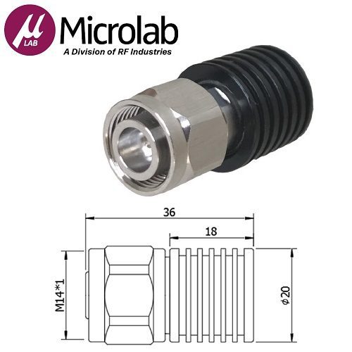 TA-2MG Coaxial Loads <br>終端 負載 6GHz 2W