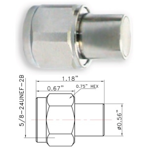 TA-5MN Coaxial Loads <br>終端 負載 18GHz 2W