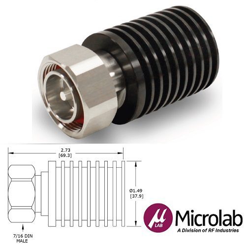 TB-5MD Coaxial Loads <br>終端 負載 2.7GHz 20W