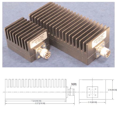 TB-G11 Coaxial Loads <br>終端 負載 4GHz 50W