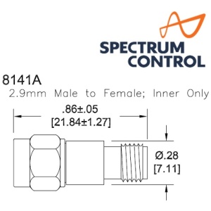 8141A DC Blocks <br>直流阻隔器 2.92mm