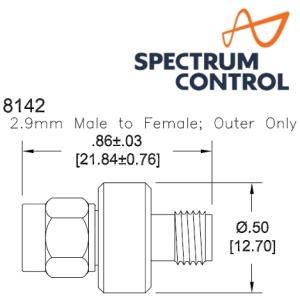8142 DC Blocks <br>直流阻隔器 2.92mm