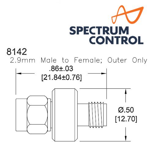 8142 DC Blocks <br>直流阻隔器 2.92mm