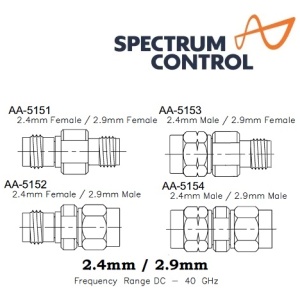 AA-5151 to 5154 Adaptor <br>轉接頭 2.4mm-2.92mm