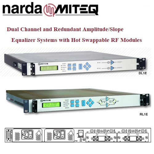 Dual Channel and Redundant Amplitude/Slope Equalizer Systems with Hot Swappable RF Modules <br>雙通道與冗餘振幅/斜率均衡器系統具射頻模組熱插拔功能