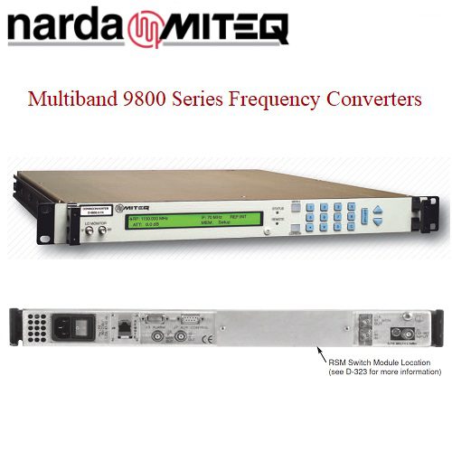 Multiband 9800 Series Frequency Converters <br>9800系列多頻段變頻器
