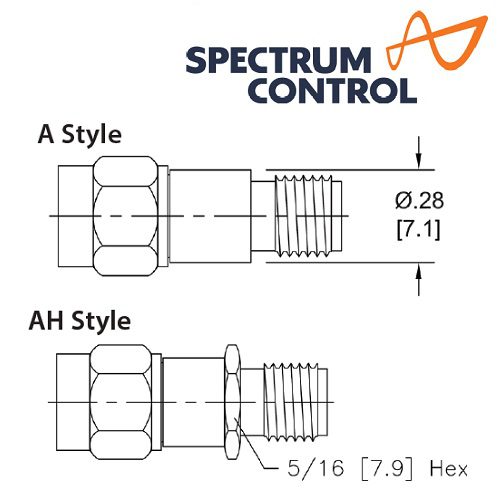 18A(H)系列 Fixed Attenuators <br>定值 衰減器 SMA