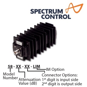 58系列 Fixed Attenuators <br>定值衰減器 N/2.92mm