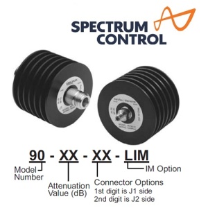90系列 Fixed Attenuators <br>定值衰減器 N/3.5mm