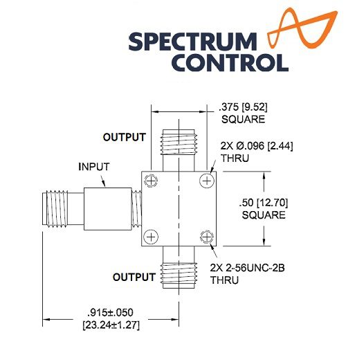 6005F Power Dividers <br>功率分配器 2.92mm