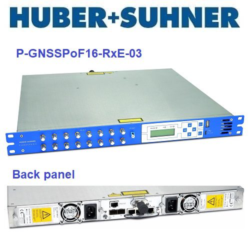 P-GNSSPoF16-RxE-03 <br>光纖式 GNSS 傳輸 光纖供電模組