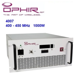 4007 Solid State Broadband High Power RF Amplifier Systems <br>固態功率 放大器系統