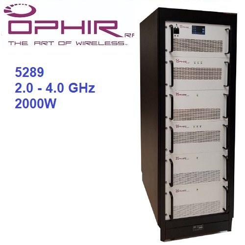 5289 Solid State Broadband High Power RF Amplifier Systems <br>固態功率 放大器系統