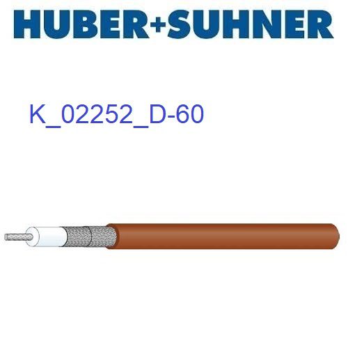 K_02252_D-60 <br>柔性 射頻電纜 6GHz