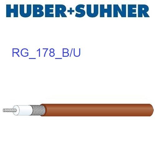RG_178_B/U <br>柔性 射頻電纜 3GHz