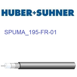 SPUMA_195-FR-01 <br>阻燃柔性低損耗 射頻電纜 8GHz
