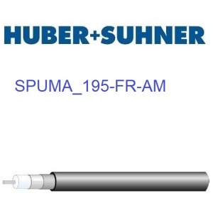 SPUMA_195-FR-AM <br>阻燃柔性低損耗 射頻電纜 8GHz