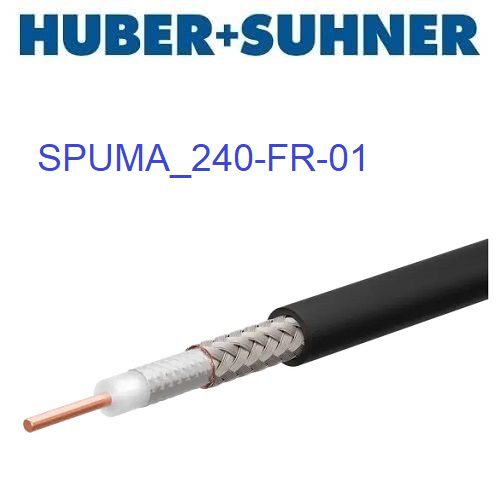 SPUMA_240-FR-01 <br>阻燃柔性低損耗 射頻電纜 6GHz
