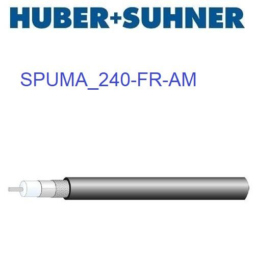 SPUMA_240-FR-AM <br>阻燃柔性低損耗 射頻電纜 6GHz