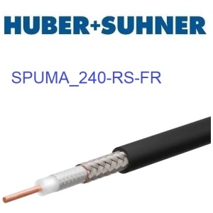 SPUMA_240-RS-FR <br>阻燃柔性低損耗 射頻電纜 6GHz