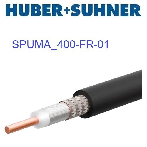 SPUMA_400-FR-01 <br>阻燃柔性低損耗 射頻電纜 8GHz