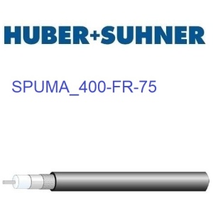 SPUMA_400-FR-75 <br>阻燃柔性低損耗 射頻電纜 3GHz
