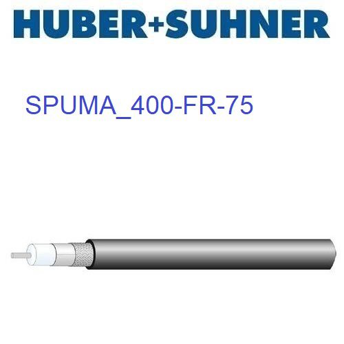 SPUMA_400-FR-75 <br>阻燃柔性低損耗 射頻電纜 3GHz