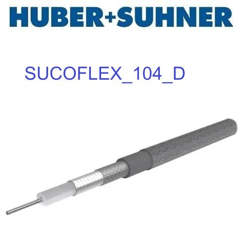 SUCOFLEX_104_D <br>鎧裝 微波測試電纜 組件 26.5GHz