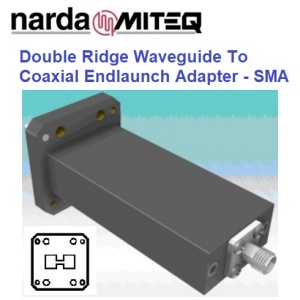 Endlaunch Coaxial to Waveguide Adapters <br>同軸轉WRD波導轉接器 SMA直式