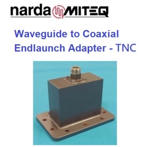 Endlaunch Coaxial to Waveguide Adapters <br>同軸轉波導轉接器 TNC直式