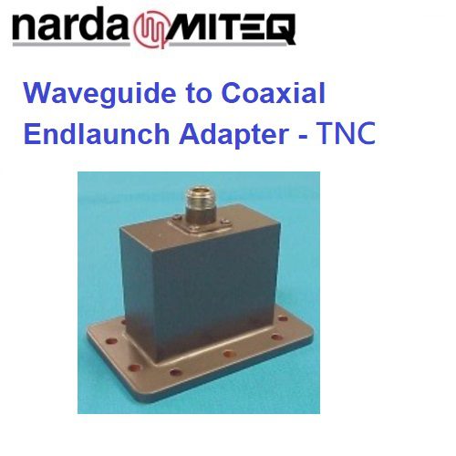 Endlaunch Coaxial to Waveguide Adapters <br>同軸轉波導轉接器 TNC直式
