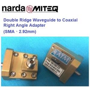 Right Angle Coaxial to Waveguide Adapters <br>同軸轉WRD波導轉接器 SMA彎角