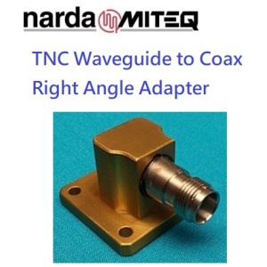 Right Angle Coaxial to Waveguide Adapters <br>同軸轉波導轉接器 TNC彎角