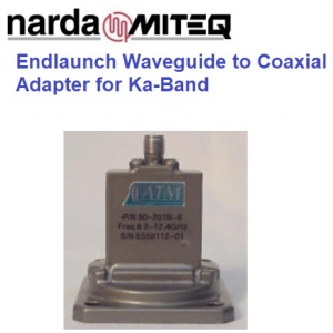 Ka-Band Endlaunch Coaxial to Waveguide Adapters <br>同軸轉波導轉接器 SMA直式
