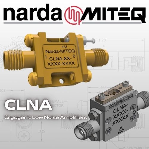 CLNA-25-0500-1000-5P <br>5.0 - 10.0 GHz 低溫低雜訊放大器