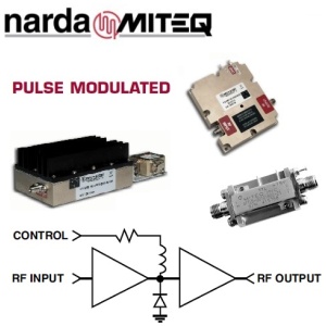 AFSW3-00100600-16 <br>脈衝調製放大器 100 - 6000 MHz