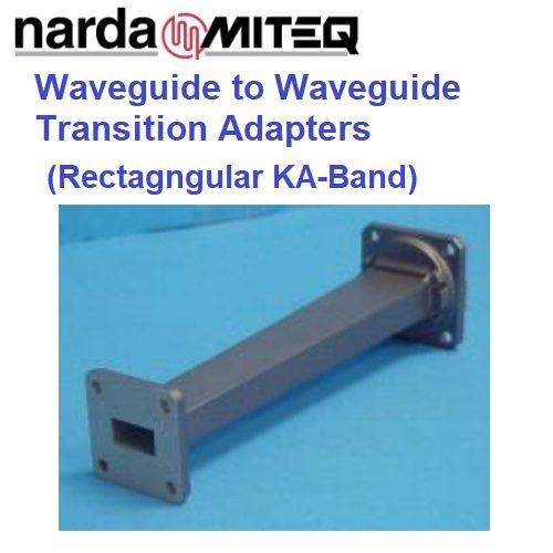Ka-Band WG to WG Transition Adapters <br>Ka頻段 波導轉波導過渡轉接器 WR