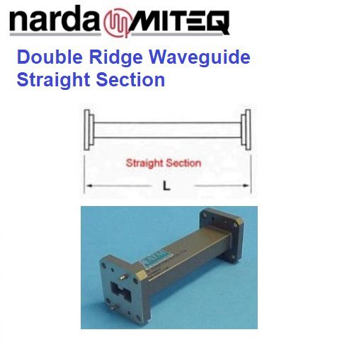 Double Ridge Waveguide Straight Sectionst <br>雙脊矩形波導管 非扭轉