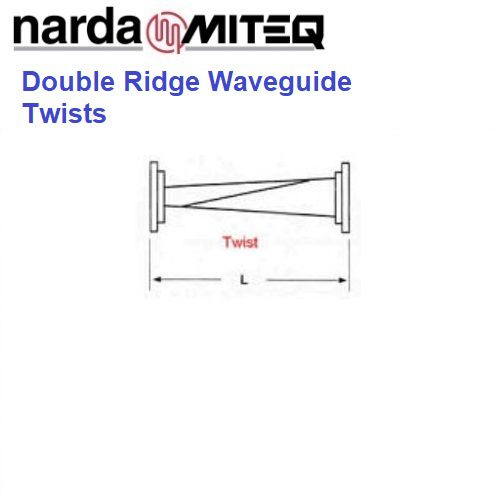 Double Ridge Waveguide 90° Twist <br>雙脊矩形波導管 扭轉90°