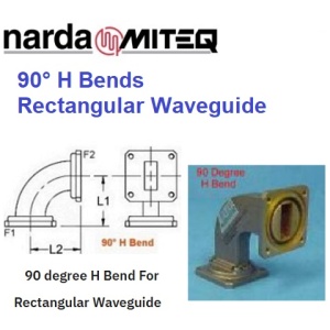 90° H Bends for Rectangular Waveguide <br>90° H場彎管 矩形波導管